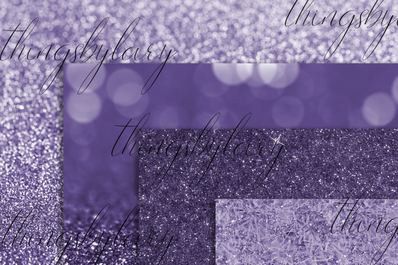 42-ultra-violet-glitter-and-sequin-papers