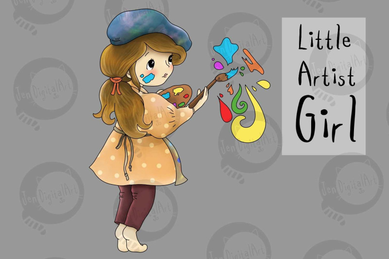 little-artist-girl-clip-art-illustration-jpeg-png