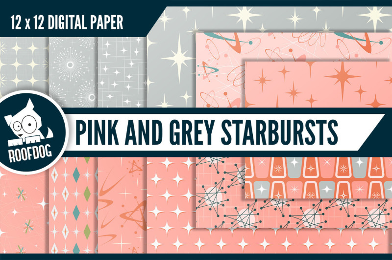 mid-century-modern-atomic-starburst-digital-paper