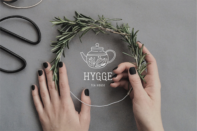 hygge-premade-logo-collection