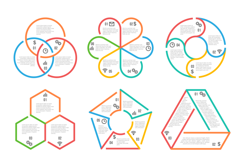 color-thick-line-circle-triangular-hexagonal-pentagonal-infographic