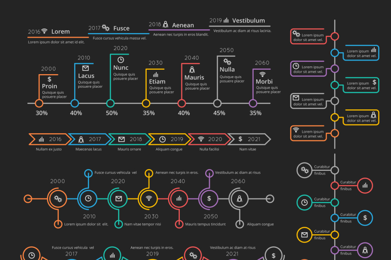 business-infographic-elements-collection-vector-timelines-and-charts-f