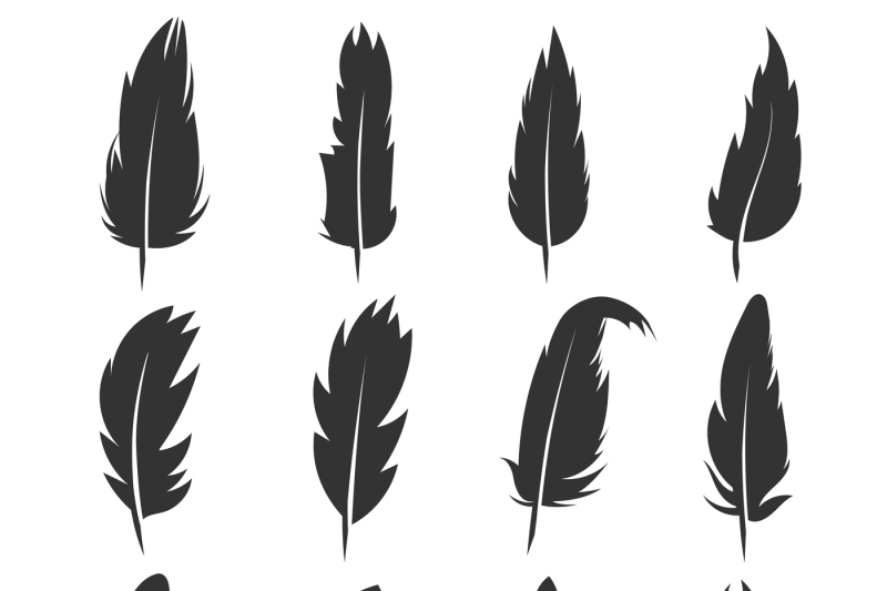 feather-antique-pen-black-vector-icons-isolated-on-white-background