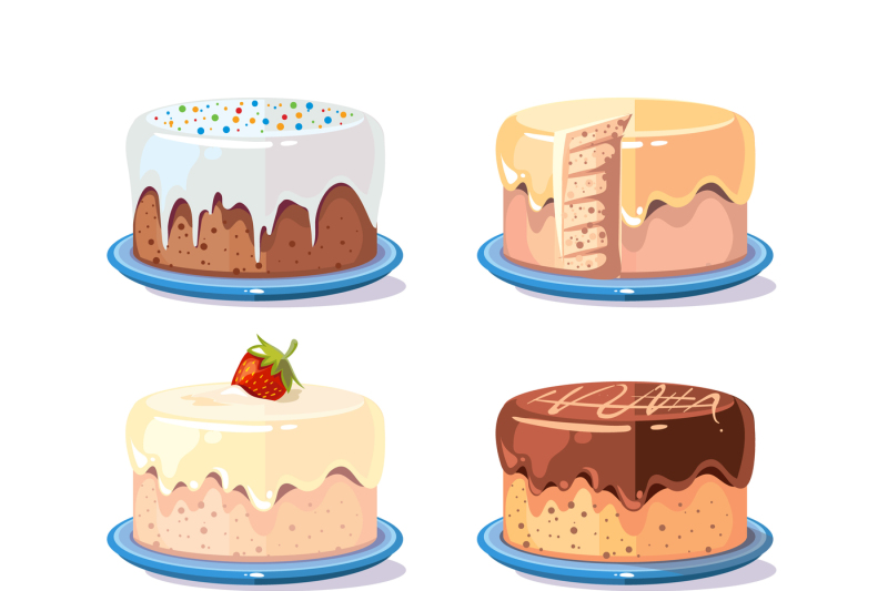 cream-cake-tasty-cakes-vector-set-in-cartoon-style