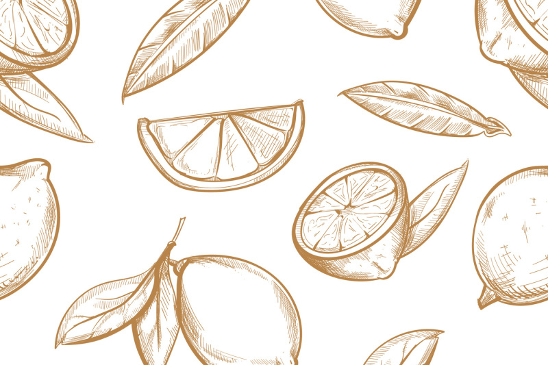 vector-seamless-pattern-with-hand-drawn-lemons-branch-lemon-blossom