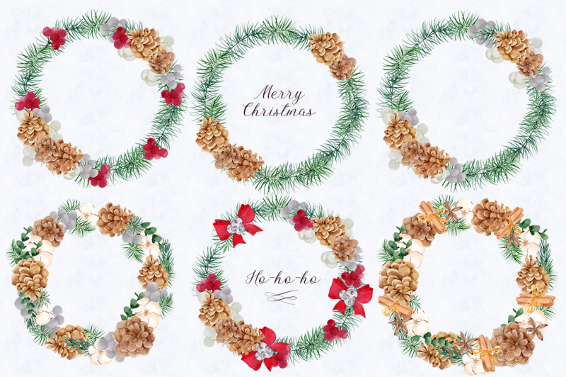 christmas-wreath-watercolor-clipart