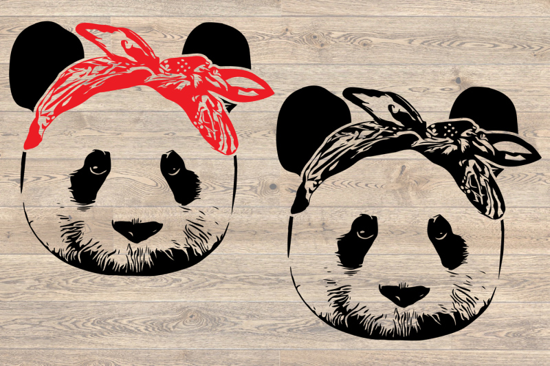 panda-whit-bandana-grunge-design-svg-cut-file-cricut-silhouette-952s