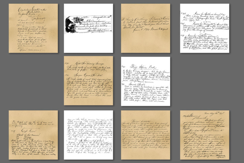 old-handwriting-digital-paper