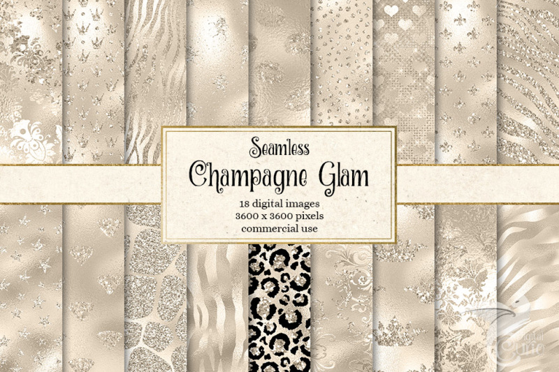 champagne-glam-digital-paper