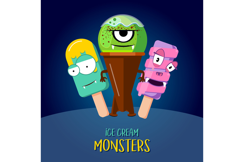 ice-cream-vecton-character-design