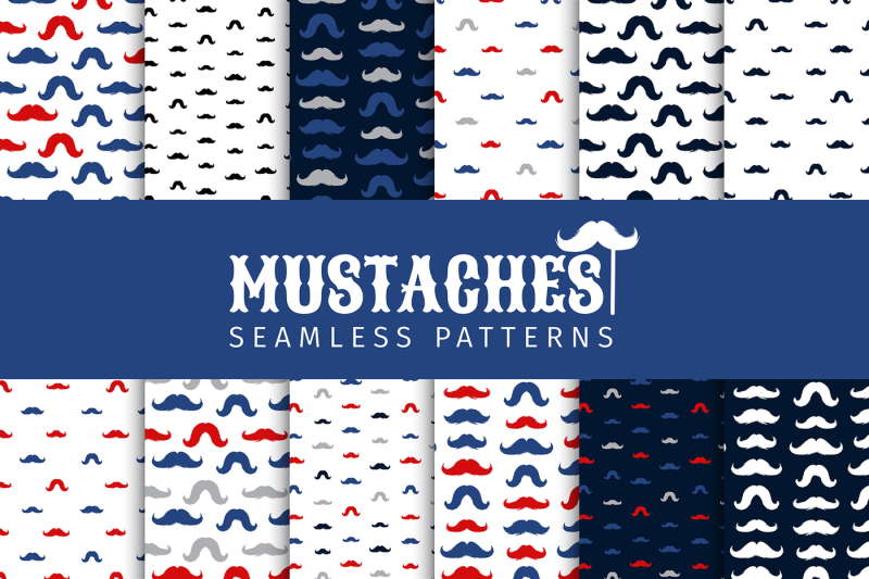 moustache-vector-seamless-patterns