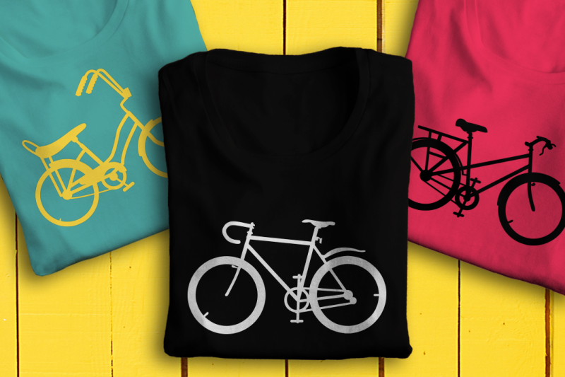 bicycle-silhouettes-svg-png-dxf