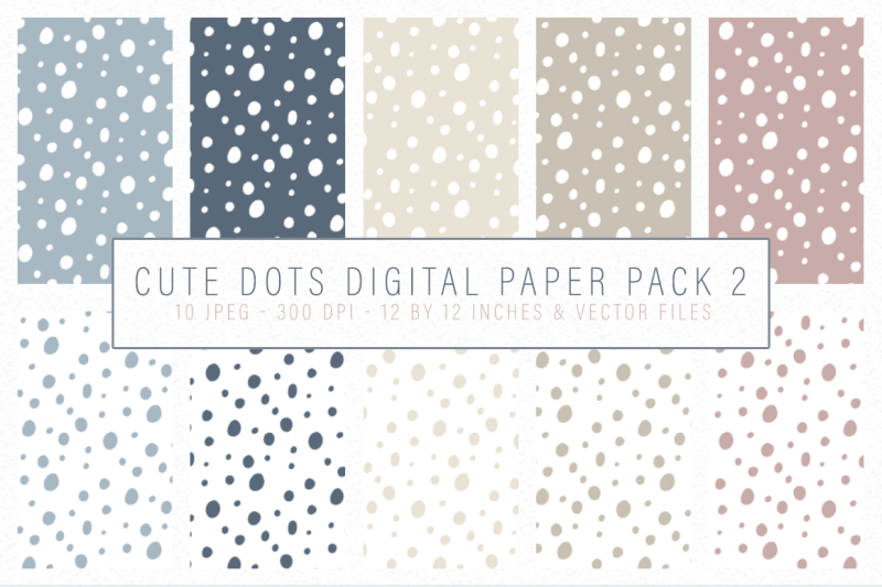 cute-dot-patterns-digital-paper-vector