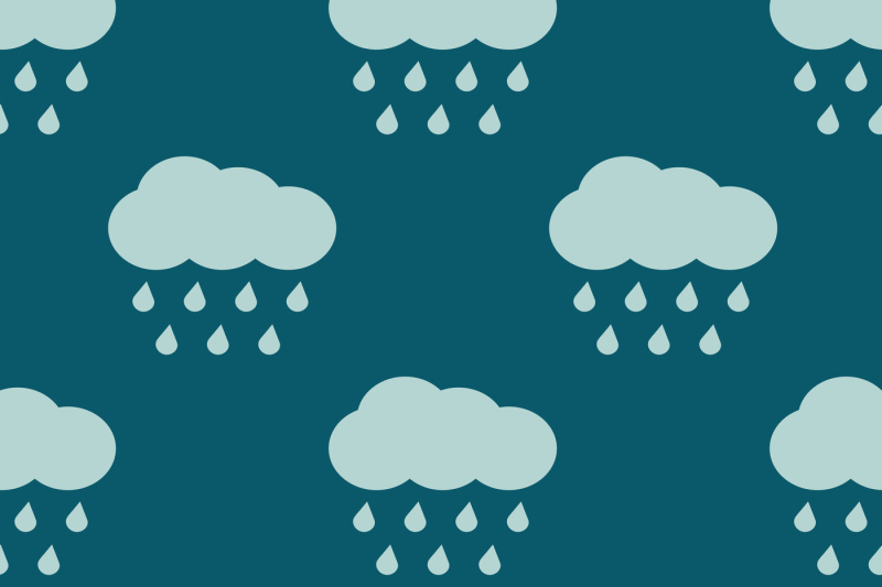 vector-clouds-and-rain-weather-seamless-pattern