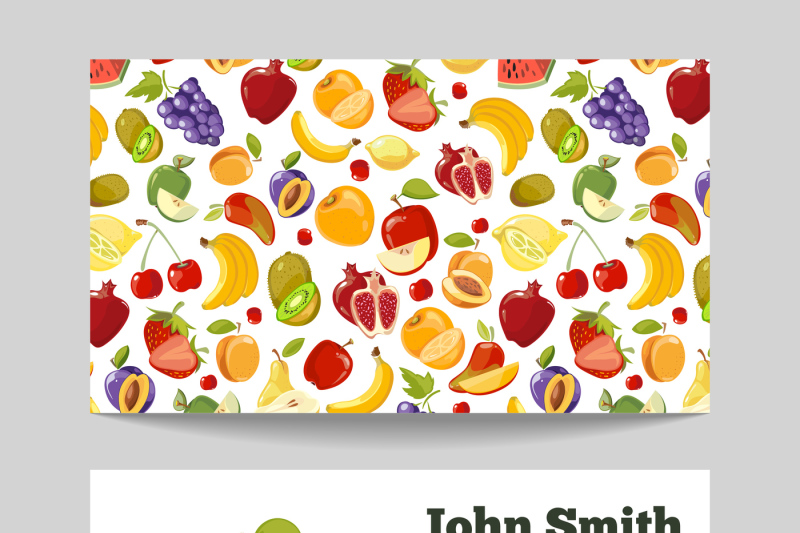 organic-fruits-farmer-business-card-template