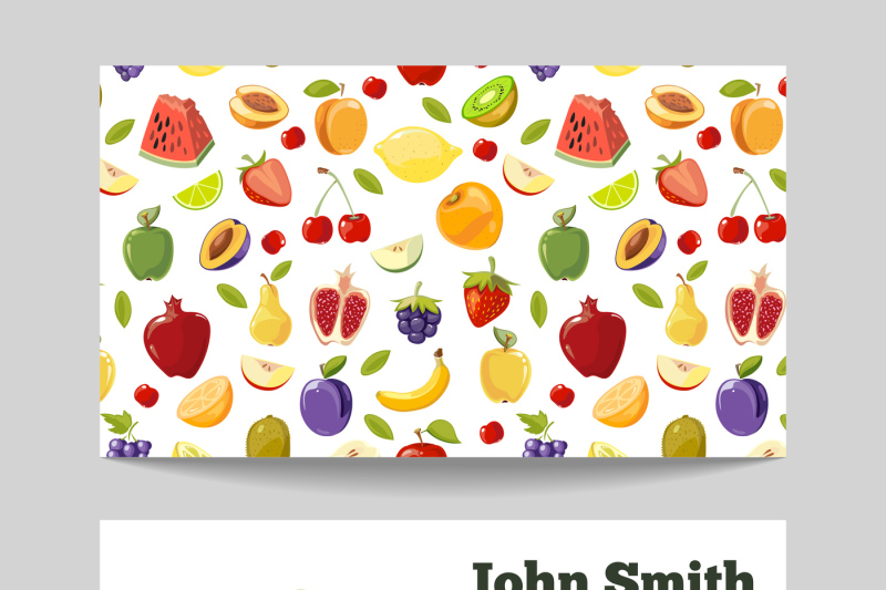 organic-fruits-farmer-business-card-template