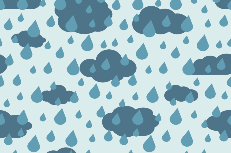 vector-rainy-weather-seamless-pattern