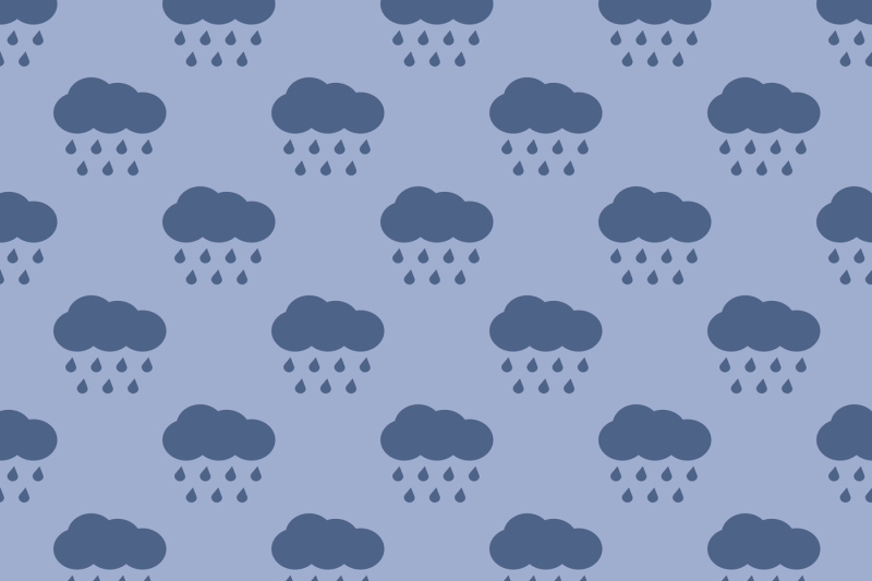 vector-clouds-and-rain-weather-seamless-pattern