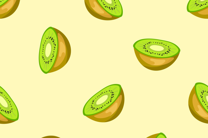 green-vector-kiwi-seamless-pattern