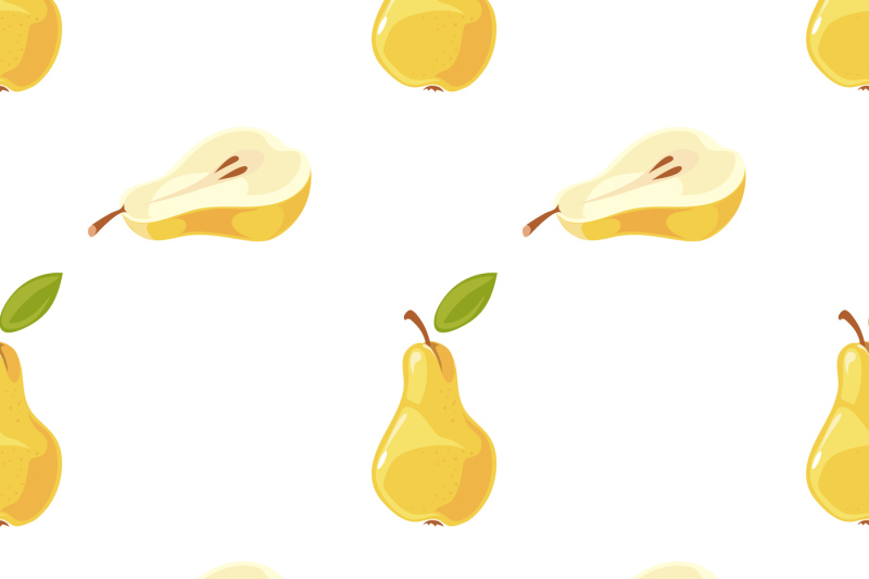 vector-pears-and-slices-seamless-pattern