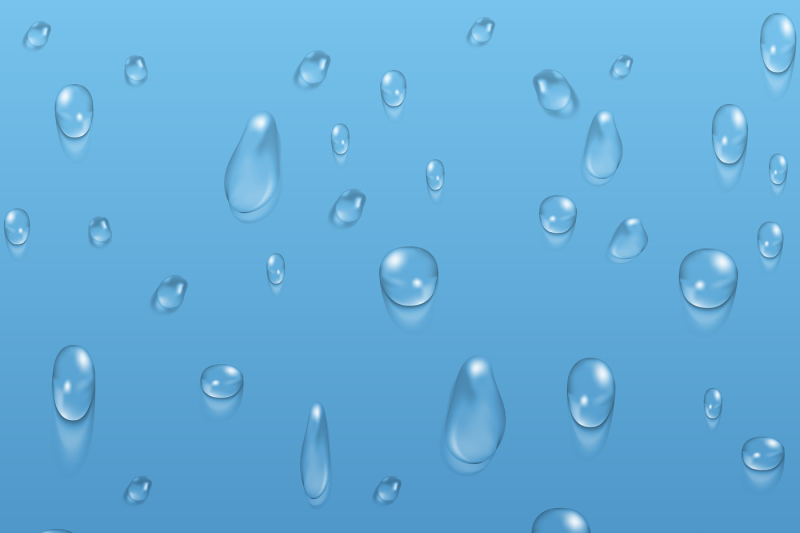 blue-transparent-water-drops-vector-background