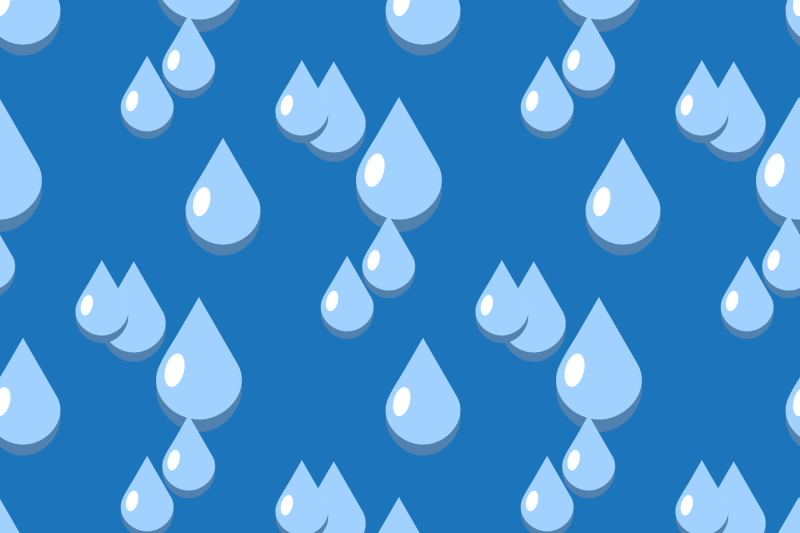 blue-vector-water-drops-seamless-pattern