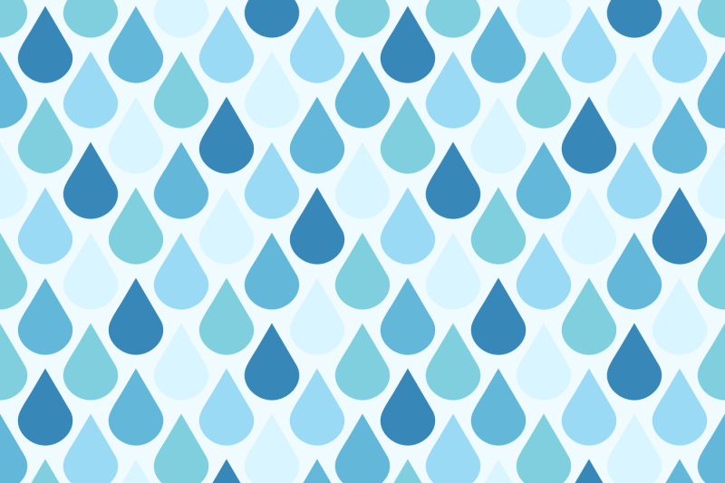 blue-vector-water-drops-seamless-pattern