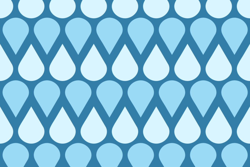 blue-vector-falling-water-drops-seamless-pattern