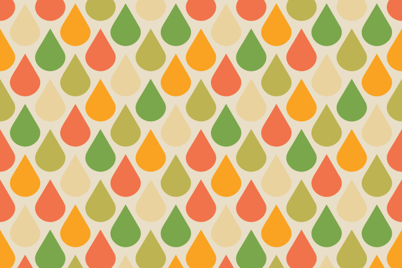 vector-drops-seamless-pattern-in-fall-colors