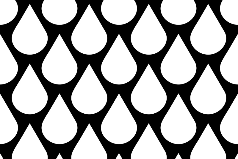 vector-falling-water-drops-seamless-background-in-black-and-white