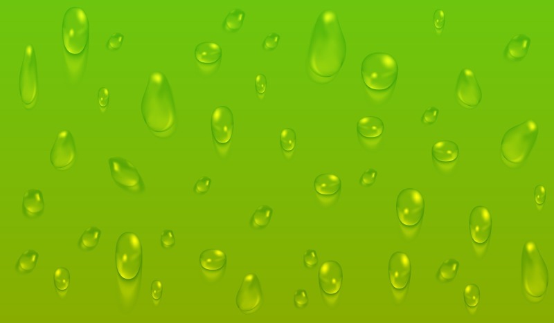 green-natural-background-with-water-drops