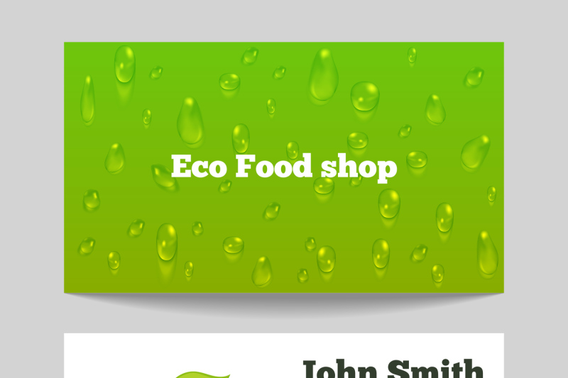 green-organic-eco-food-shop-business-card