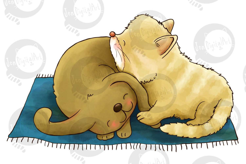 puppy-and-kitten-clip-art-illustrations-png-jpeg