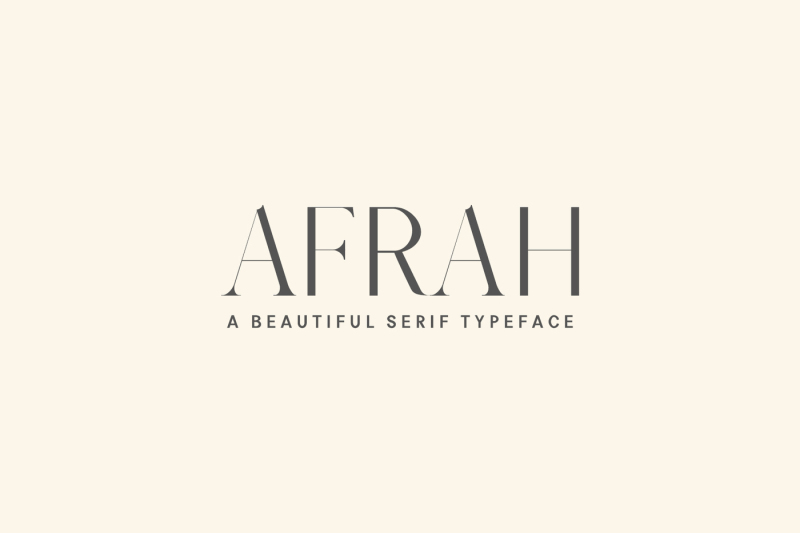 afrah-serif-font-family-pack
