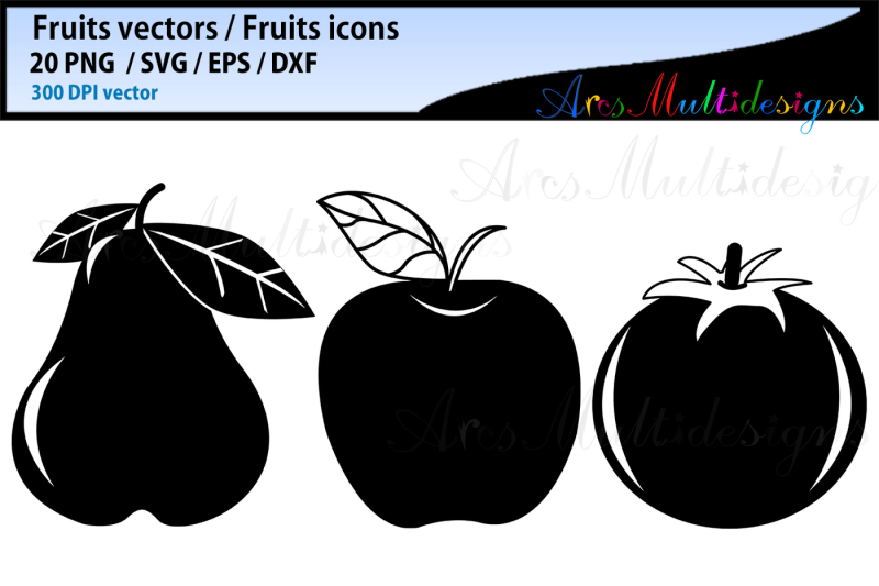 fruits-svg-silhouette-bundle-fruits-svg-clipart-fruits-cut-files