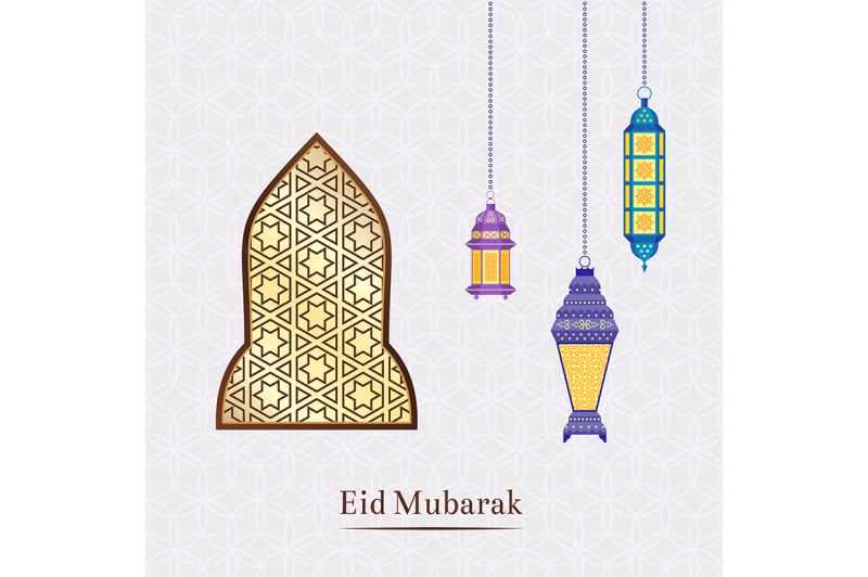 vector-ramadan-illustration-with-hanging-lanterns