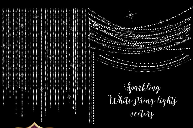 sparkling-string-lights-vectors