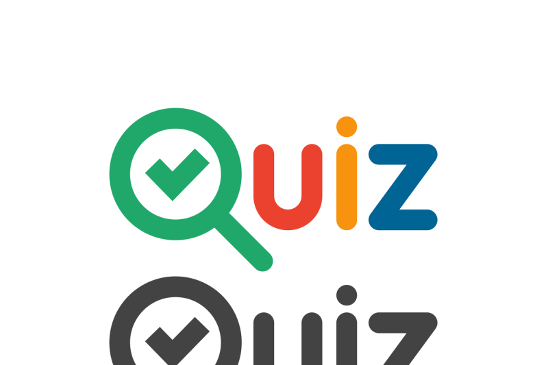 quiz-game-show-logo-quizzes-and-test-competition-icon-with-tick-symbo