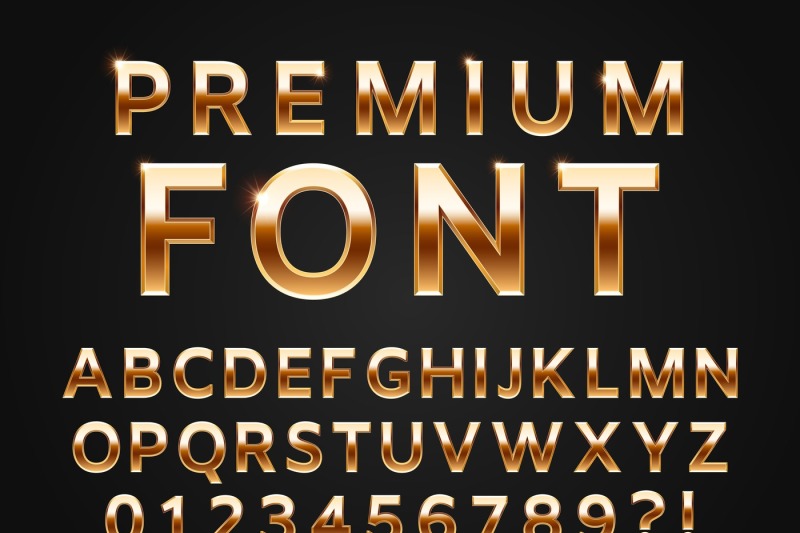 glossy-gold-typeface-shine-alphabet-letters-collection-for-premium-te