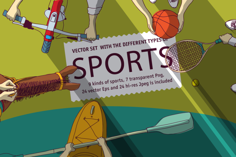 vector-sports-set