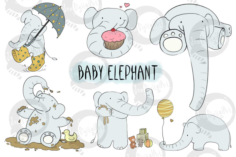 baby-elephant-clip-art-illustrations-png-jpeg