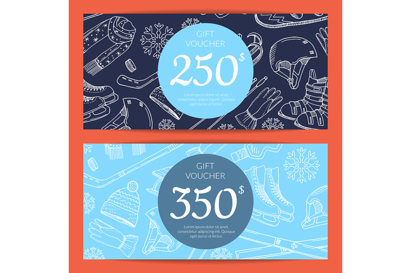 vector-hand-drawn-winter-sports-equipment-gift-card