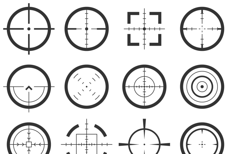 crosshairs-vector-icons