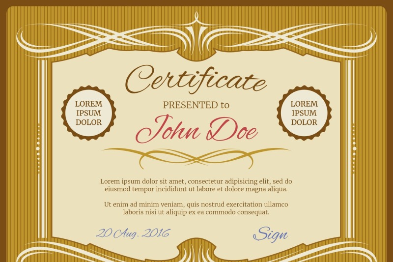 vintage-vector-certificate-template-retro-diploma