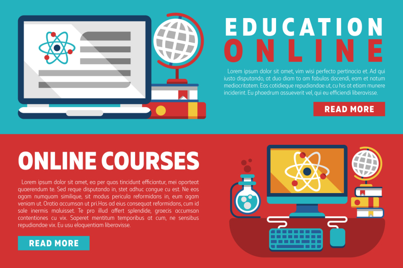 online-education-training-courses-or-webinars-banners