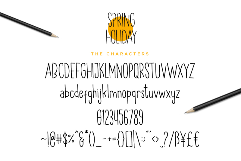 spring-holiday-3-handwritten-font