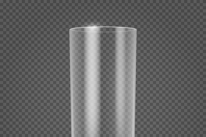 vector-empty-realistic-drinking-glass-on-transparent-checkered-backgro