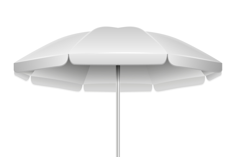 white-outdoor-beach-garden-umbrella-parasol