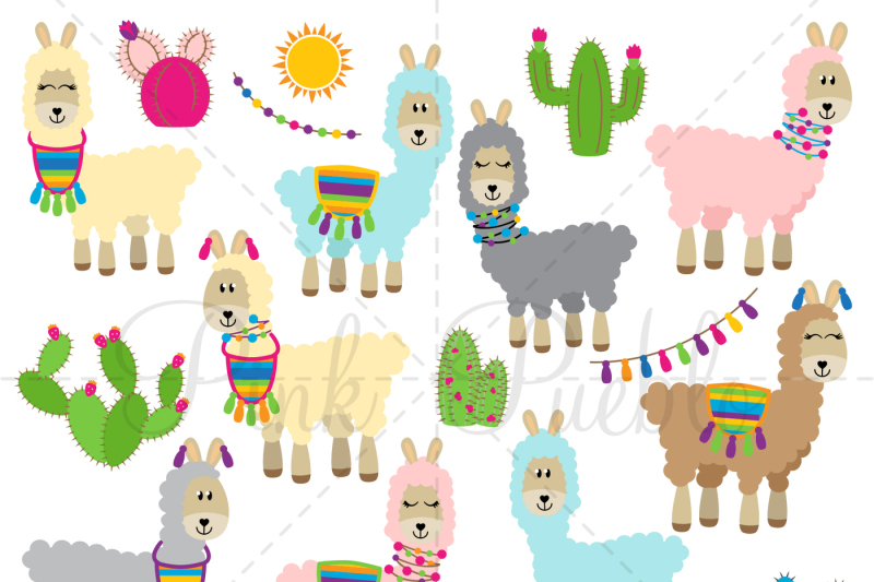 cute-llama-clipart-and-vectors