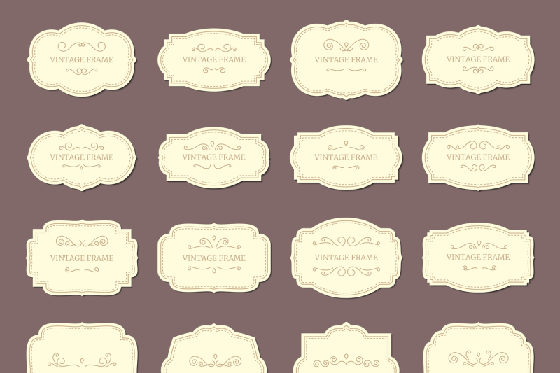 vintage-frame-labels-rectangle-and-oval-wedding-frames-antique-label